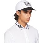 Fendi Reversible Black and White Joshua Vides Edition Baseball Cap