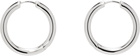 Tom Wood Classic Hoop Medium Earrings