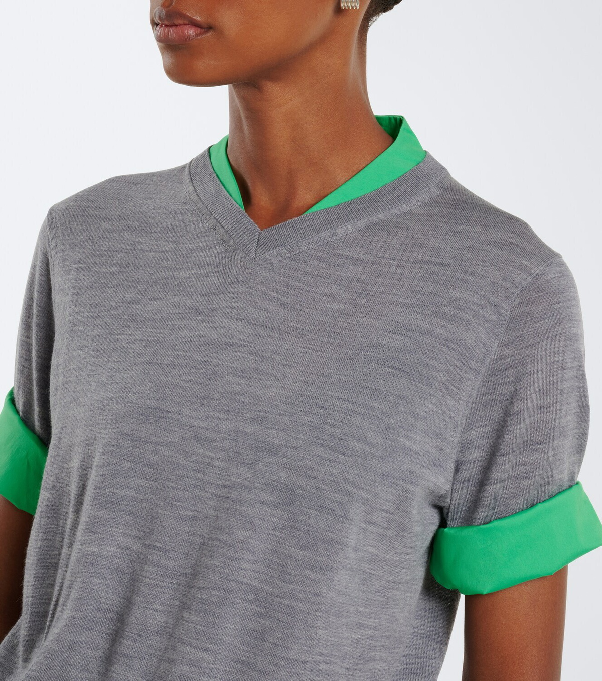 Dorothee Schumacher Layered virgin wool top