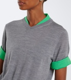 Dorothee Schumacher Layered virgin wool top
