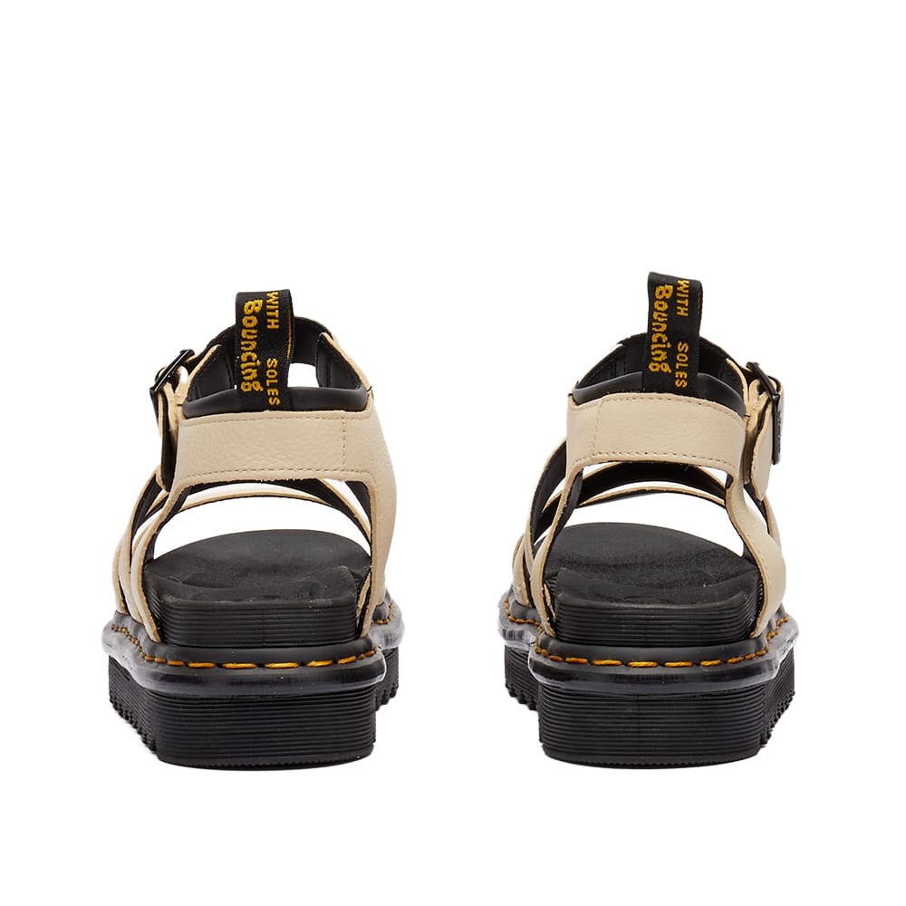 Dr. Martens Women's Blaire 3 Strap Sandal in Parchment Beige