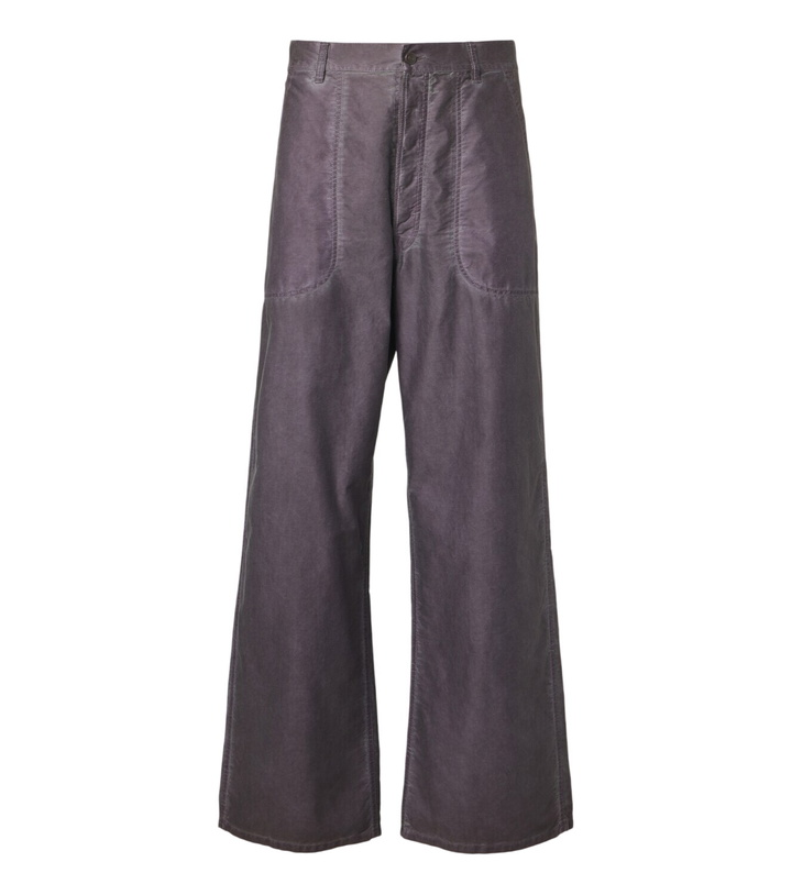 Photo: Maison Margiela Cotton wide-leg pants