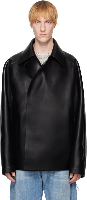 Photo: Diesel Black J-Markus Faux-Leather Jacket