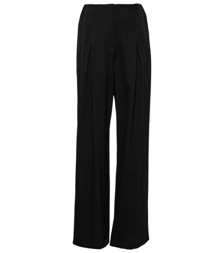 Photo: Fforme Faye high-rise wool wide-leg pants