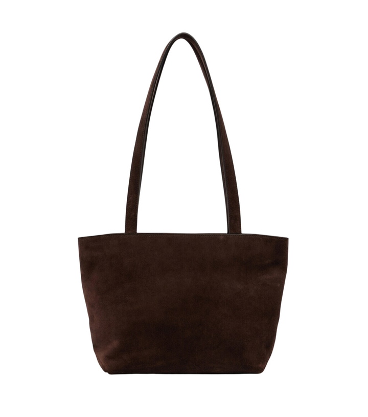 Photo: The Row Parker Medium suede tote bag