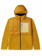 Cotopaxi - Trico Hybrid Quilted Padded Shell and Fleece Hooded Jacket - Yellow