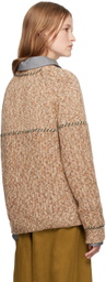 Henrik Vibskov Brown Stitch Sweater