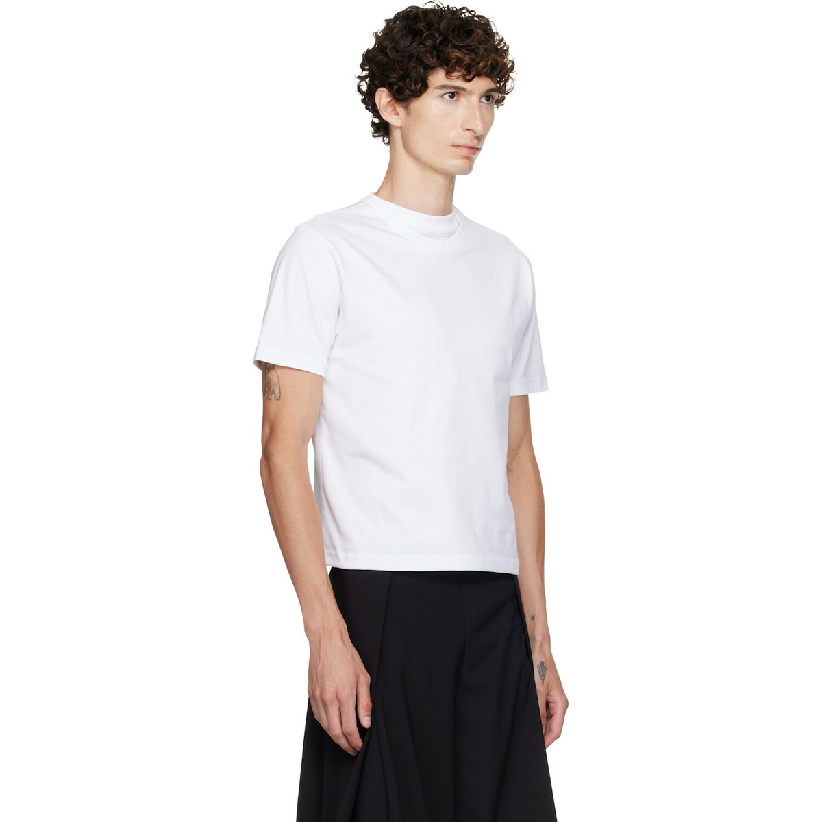 HODAKOVA White Double T-shirt