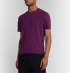 Lardini - Cotton-Jersey T-Shirt - Burgundy