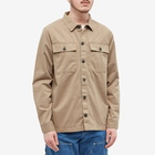 Barbour Men's International Adey Overshirt in Timberwolf