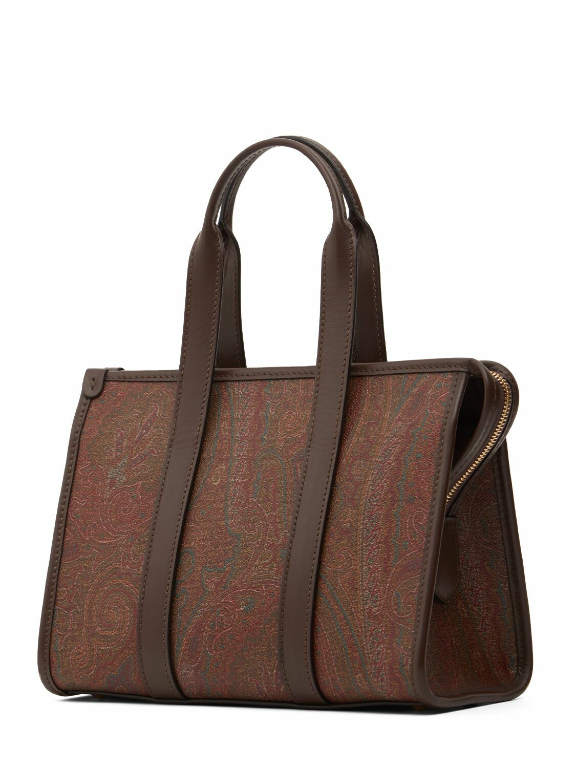 ハンドバッグ ETRO TOP HANDLE BAGS BROWN ETRO Small Bauletto Arnica Top Handle Bag Etro