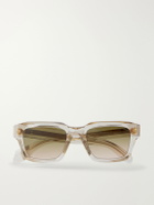 Cutler and Gross - 1432 Square-Frame Acetate Sunglasses - Neutrals