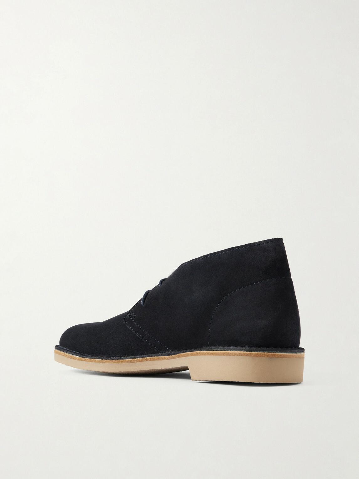 Mr P. - Suede Desert Boots - Blue