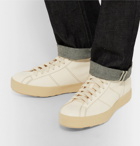 visvim - Foley Folk Leather High-Top Sneakers - Neutral