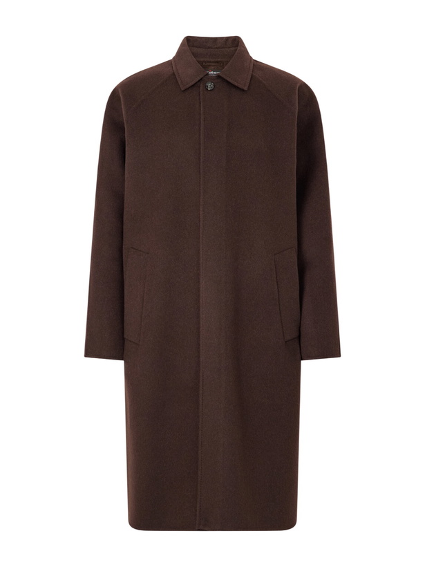 Photo: Kiton - Wool and Cashmere-Blend Coat - Brown