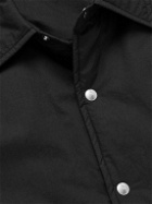 John Elliott - Scout Padded Cotton Shirt - Black