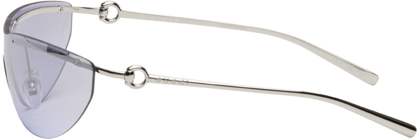 Gucci Silver Rimless Sunglasses Gucci