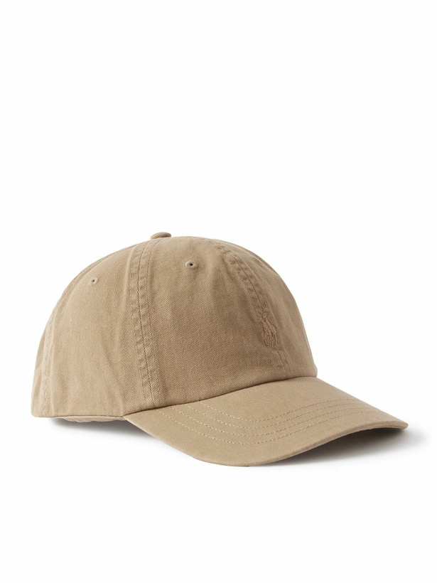 Photo: Polo Ralph Lauren - Logo-Embroidered Cotton-Twill Baseball Cap