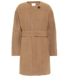 Agnona - Belted camel coat