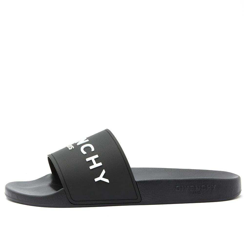 Givenchy Men's Logo Slide in Black Givenchy