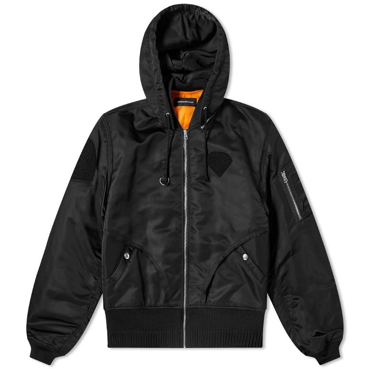 Photo: Undercover Hooded MA-1 Jacket