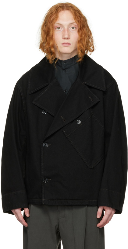 Photo: Lemaire Black Dispatch Jacket