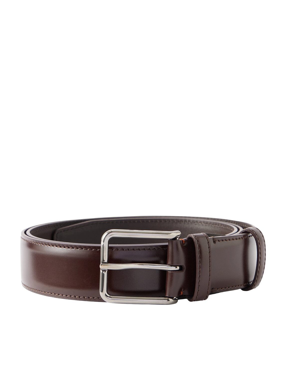 LORO PIANA - Alsavel Leather Belt Loro Piana