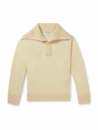 Bottega Veneta - Shawl-Collar Wool Sweater - Neutrals