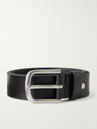 Corridor - 3cm Leather Belt - Black