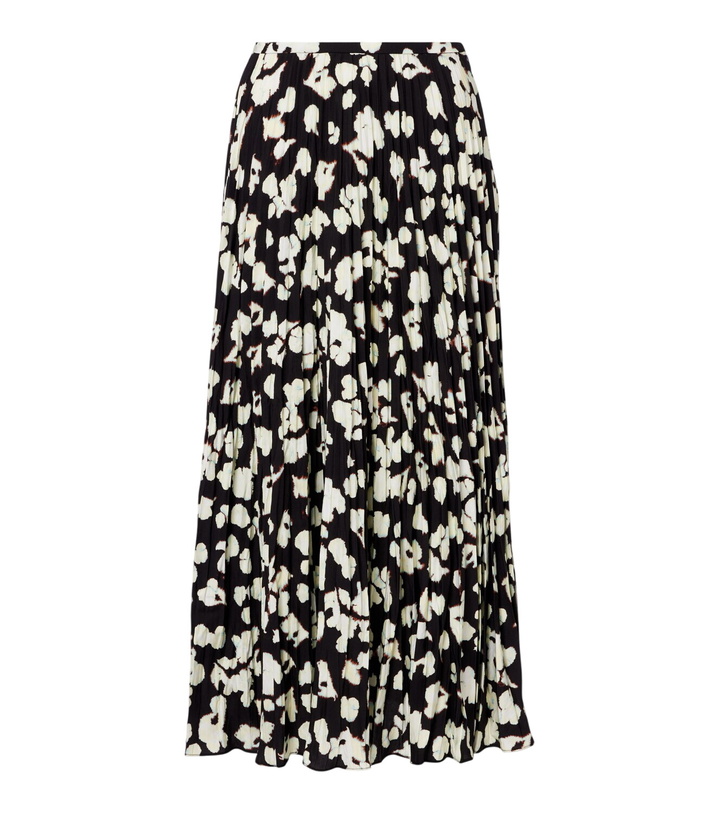 Photo: Proenza Schouler White Label Runa printed twill midi skirt