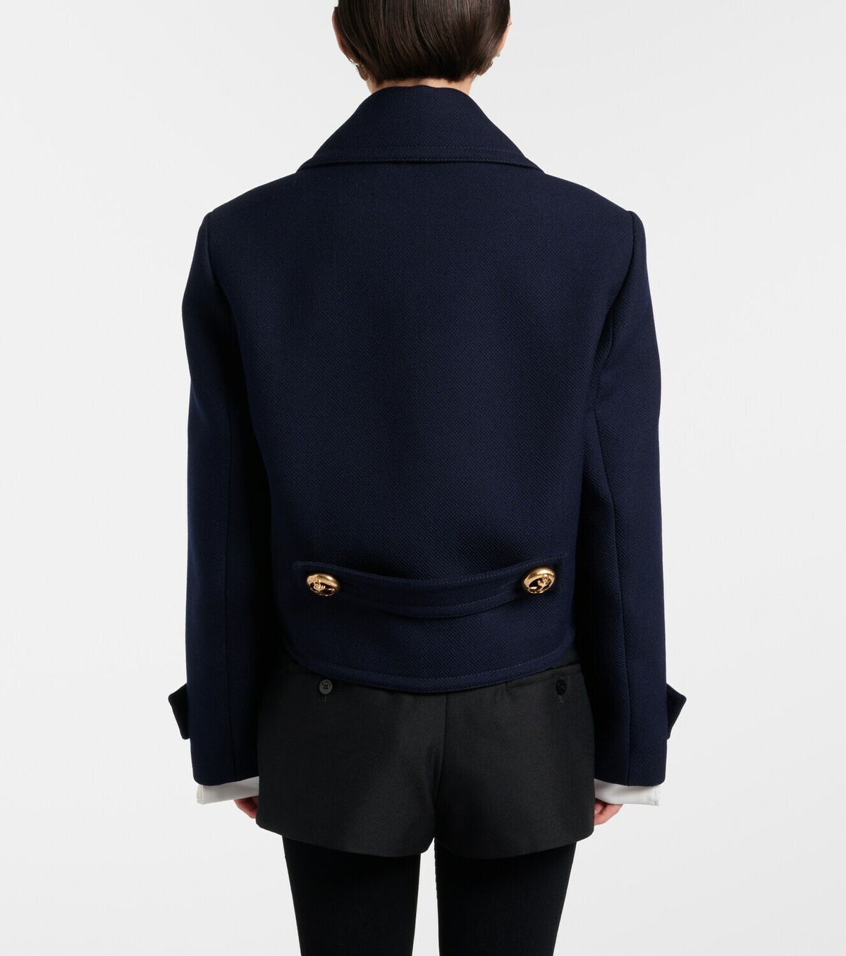 Balenciaga Double-breasted wool jacket
