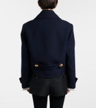 Balenciaga Double-breasted wool jacket