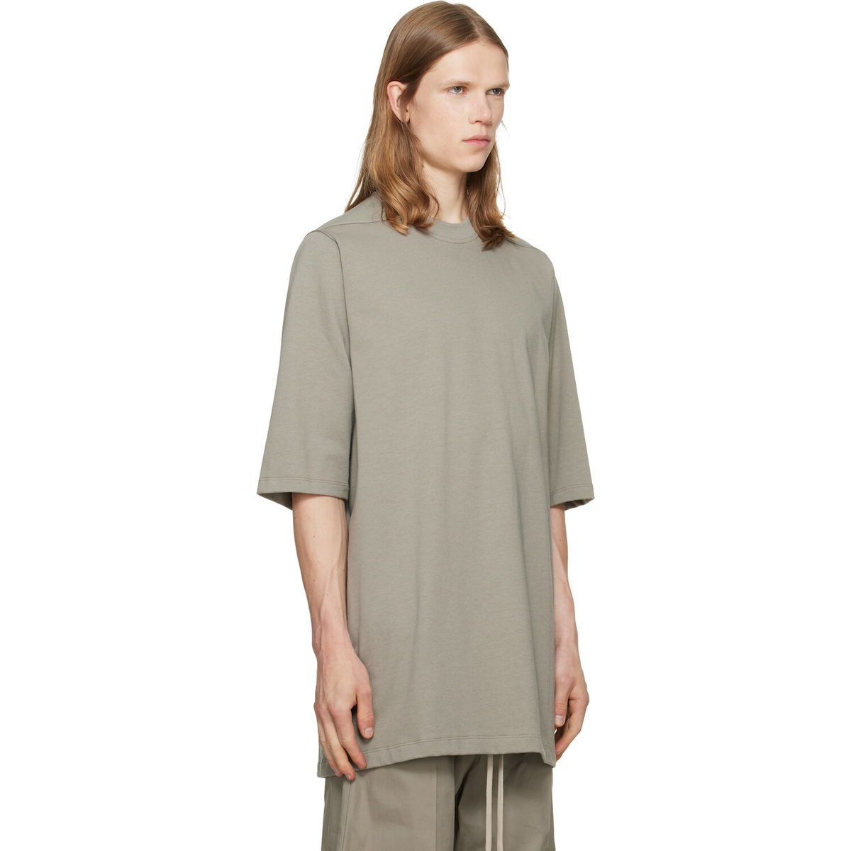 Rick Owens Taupe Jumbo S/S T-shirt