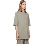 Rick Owens Taupe Jumbo S/S T-shirt