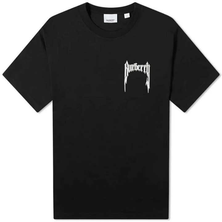 Photo: Burberry Men's Sici Artwork Logo T-Shirt in Black