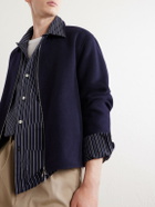 Officine Générale - Mazir Wool Bomber Jacket - Blue