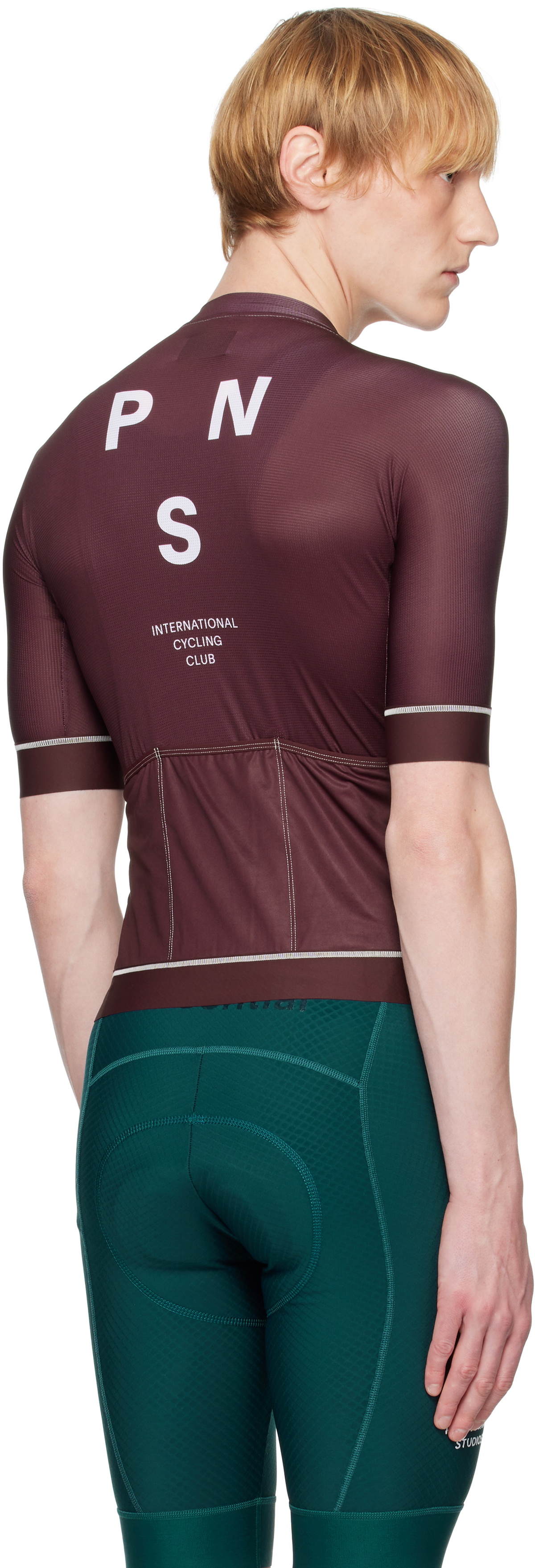 Pas Normal Studios Burgundy Mechanism Jersey T-shirt