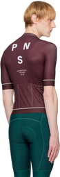 Pas Normal Studios Burgundy Mechanism Jersey T-shirt