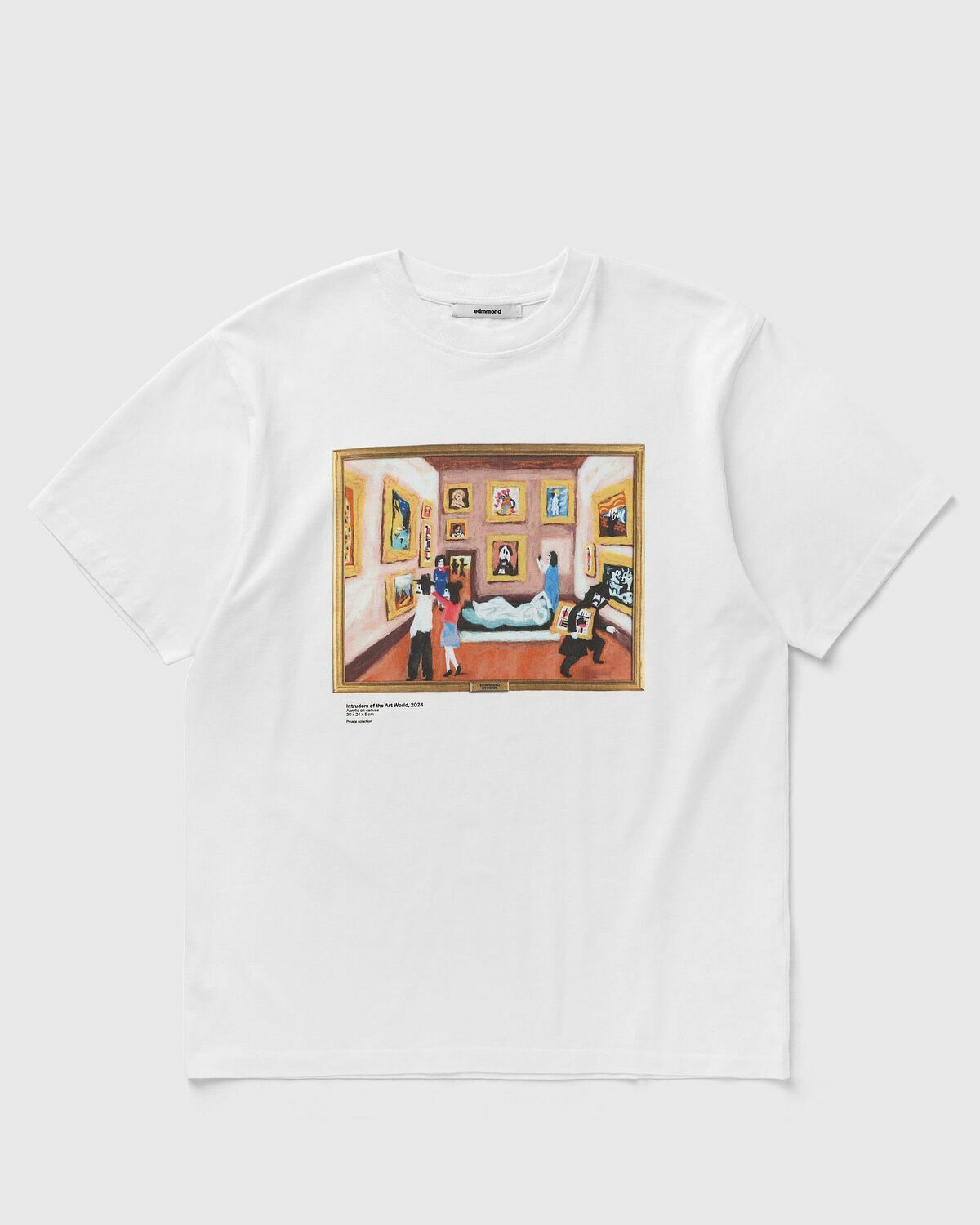 Edmmond Studios INTRUDERS White Mens Shortsleefe