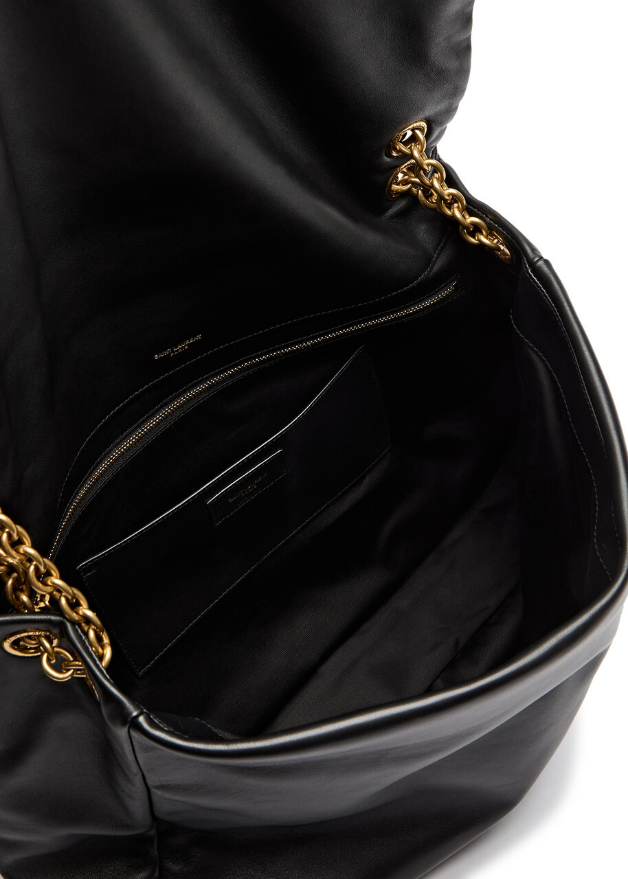 Saint Laurent Jamie 4.3 XL Leather Shoulder bag - Black - One Size