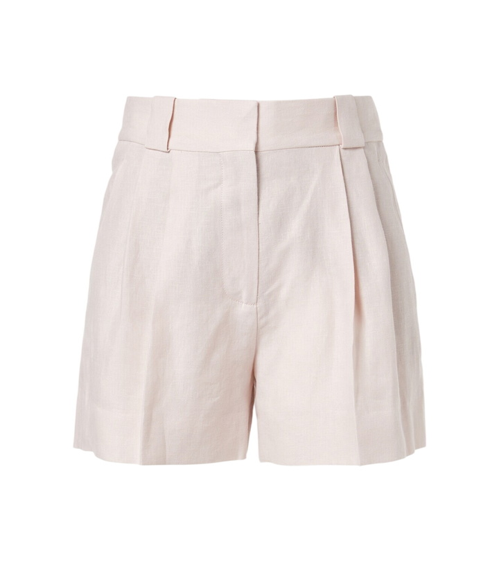 Photo: Blazé Milano Selle pleated linen shorts