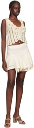 Tach Off-White Dunia Tank Top