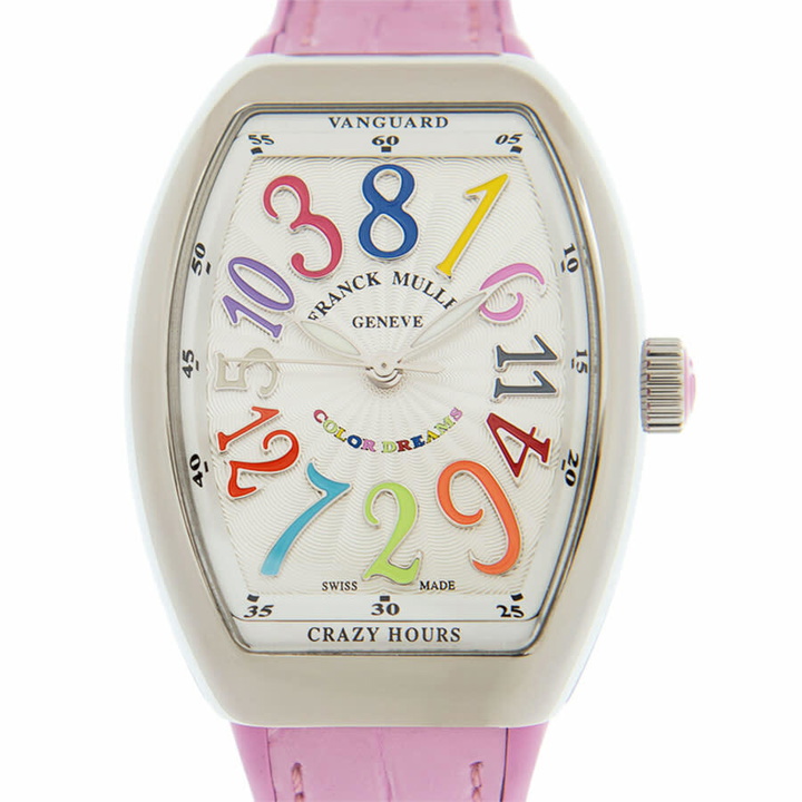 Photo: Franck Muller Crazy Hours Automatic White Dial Unisex Watch V32CHCOLDRM(ACRS)
