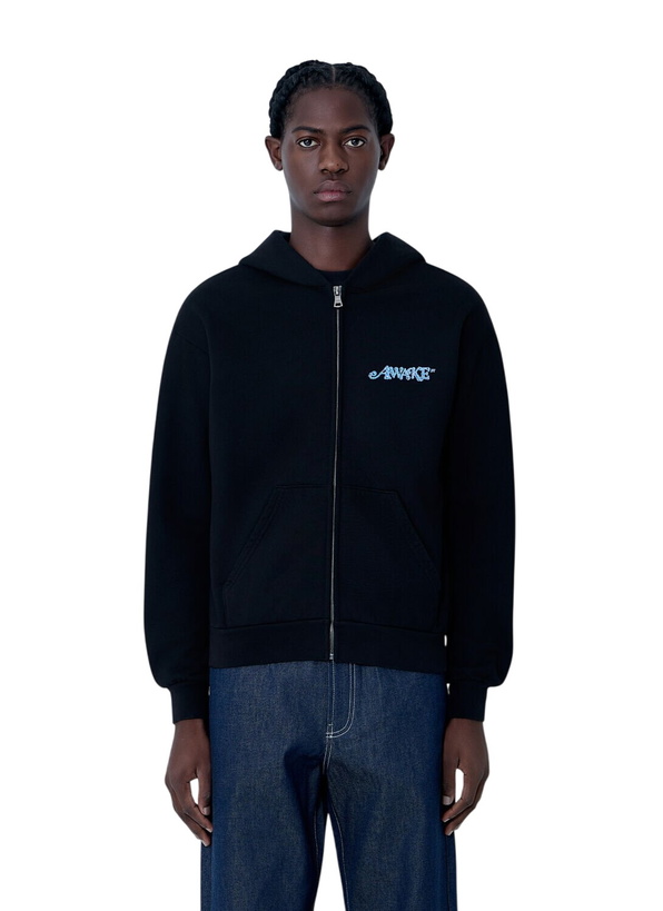 Photo: Awake NY Logo Motif Hooded Sweatshirt