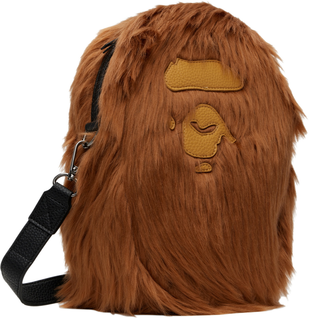 BAPE Brown Ape Head Shoulder Bag