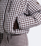Cordova Cortina gingham ski jacket