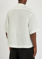 Studio Nicholson Linen Shirt Off White