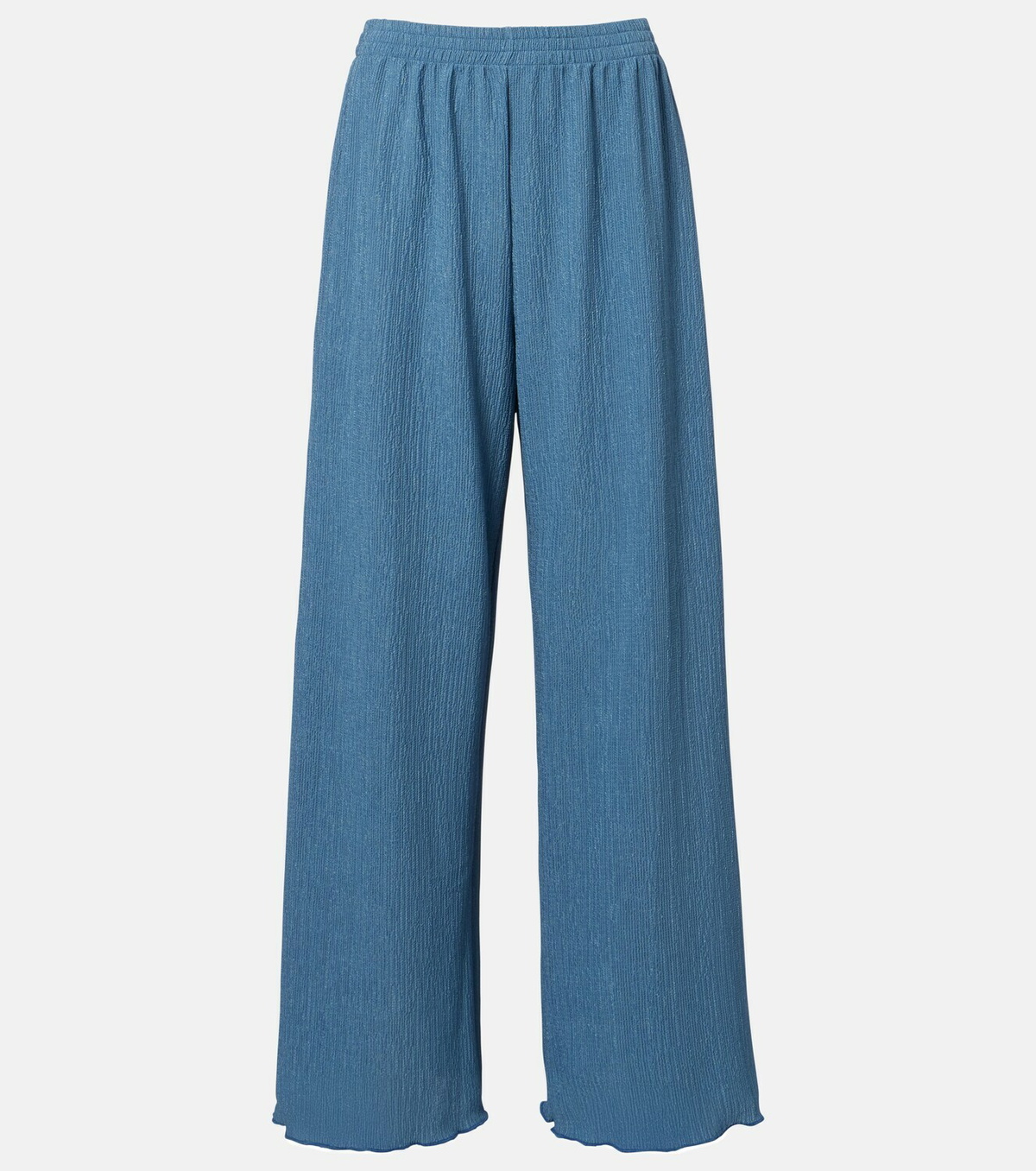 Jade Swim Mika seersucker wide-leg pants