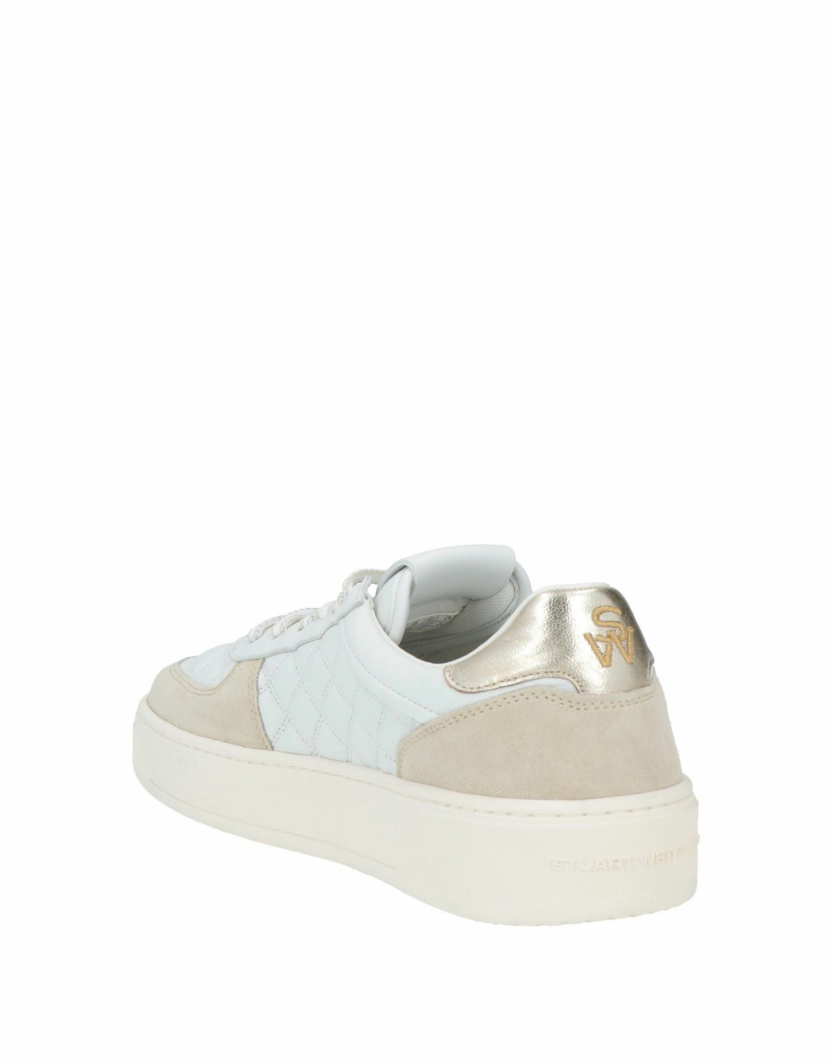Stuart Weitzman Womens Sneakers in White