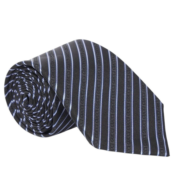 Photo: Gucci Horsebit silk jacquard tie